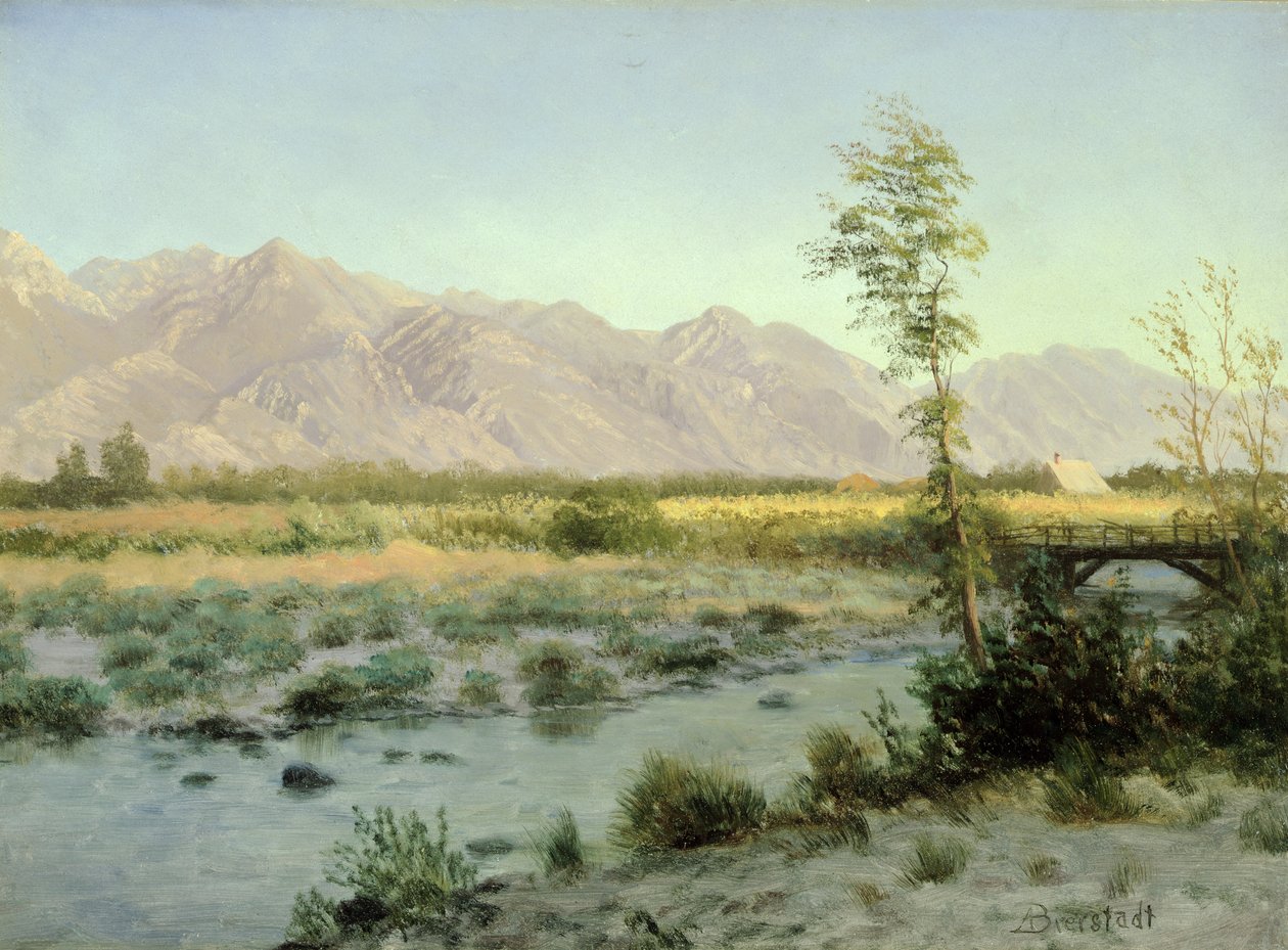 Préri táj alkotó: Albert Bierstadt
