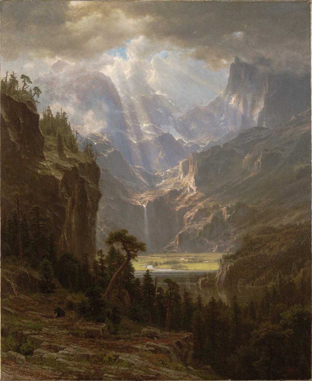 Sziklás-hegység, „Lander-csúcs” alkotó: Albert Bierstadt