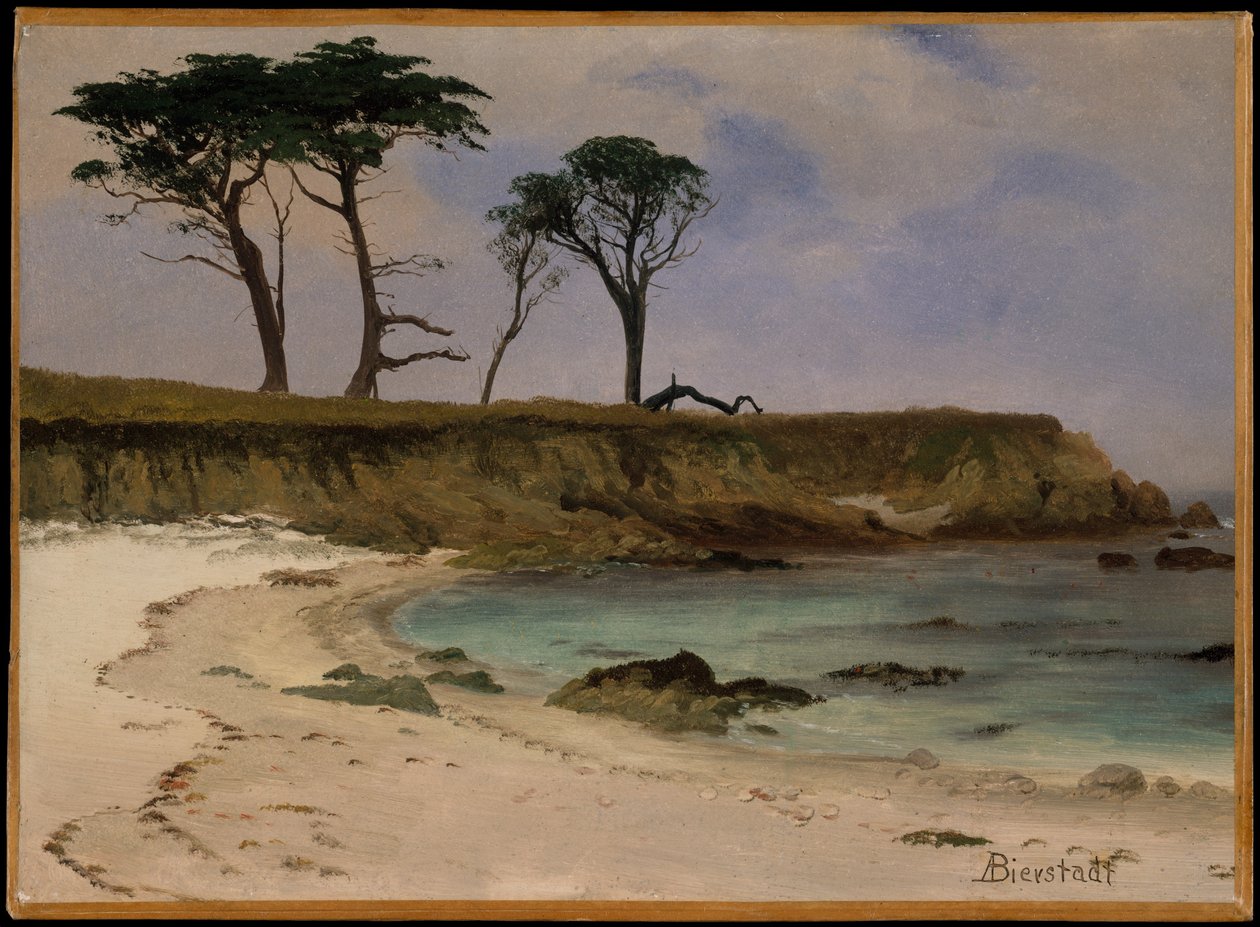 Sea Cove alkotó: Albert Bierstadt