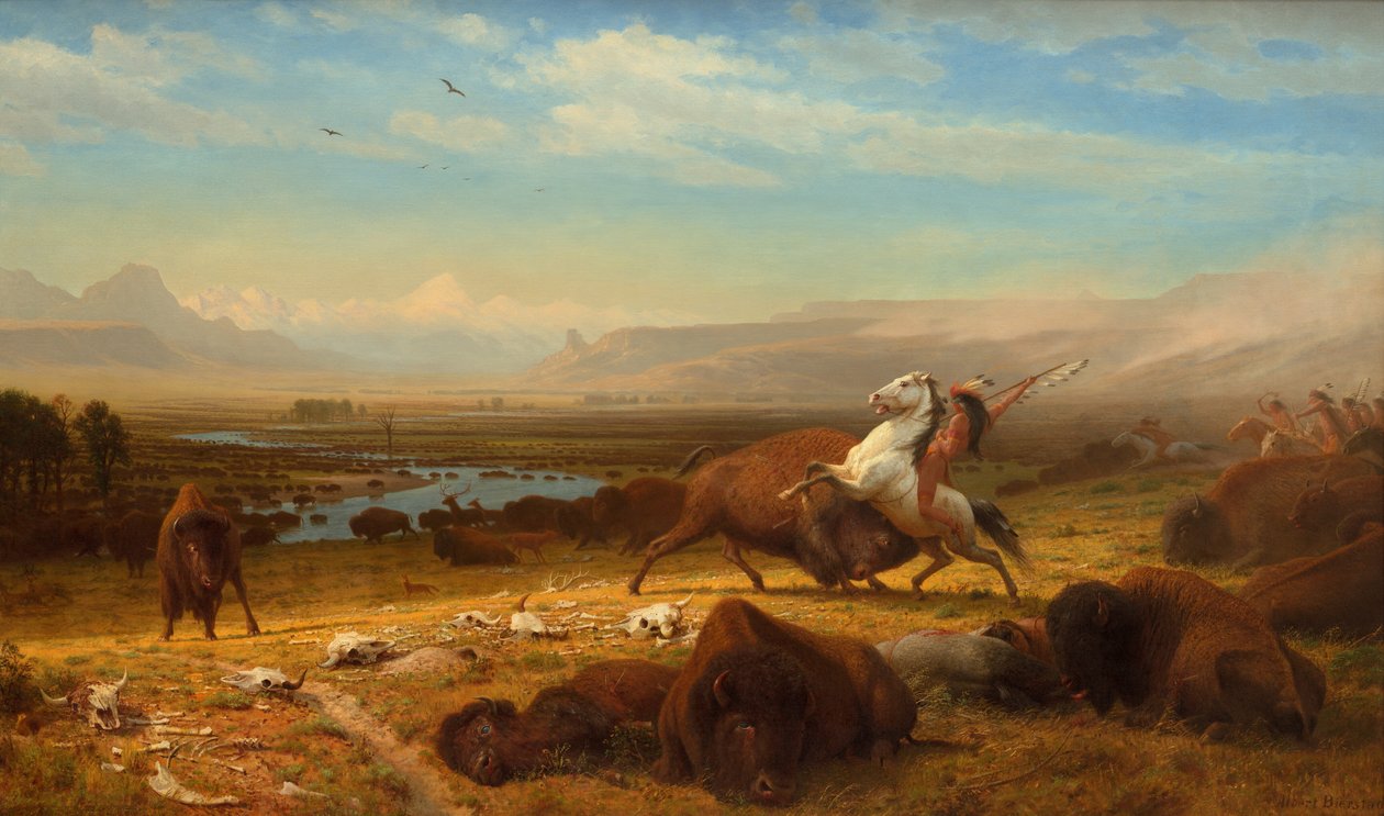 A bivaly utolsója alkotó: Albert Bierstadt