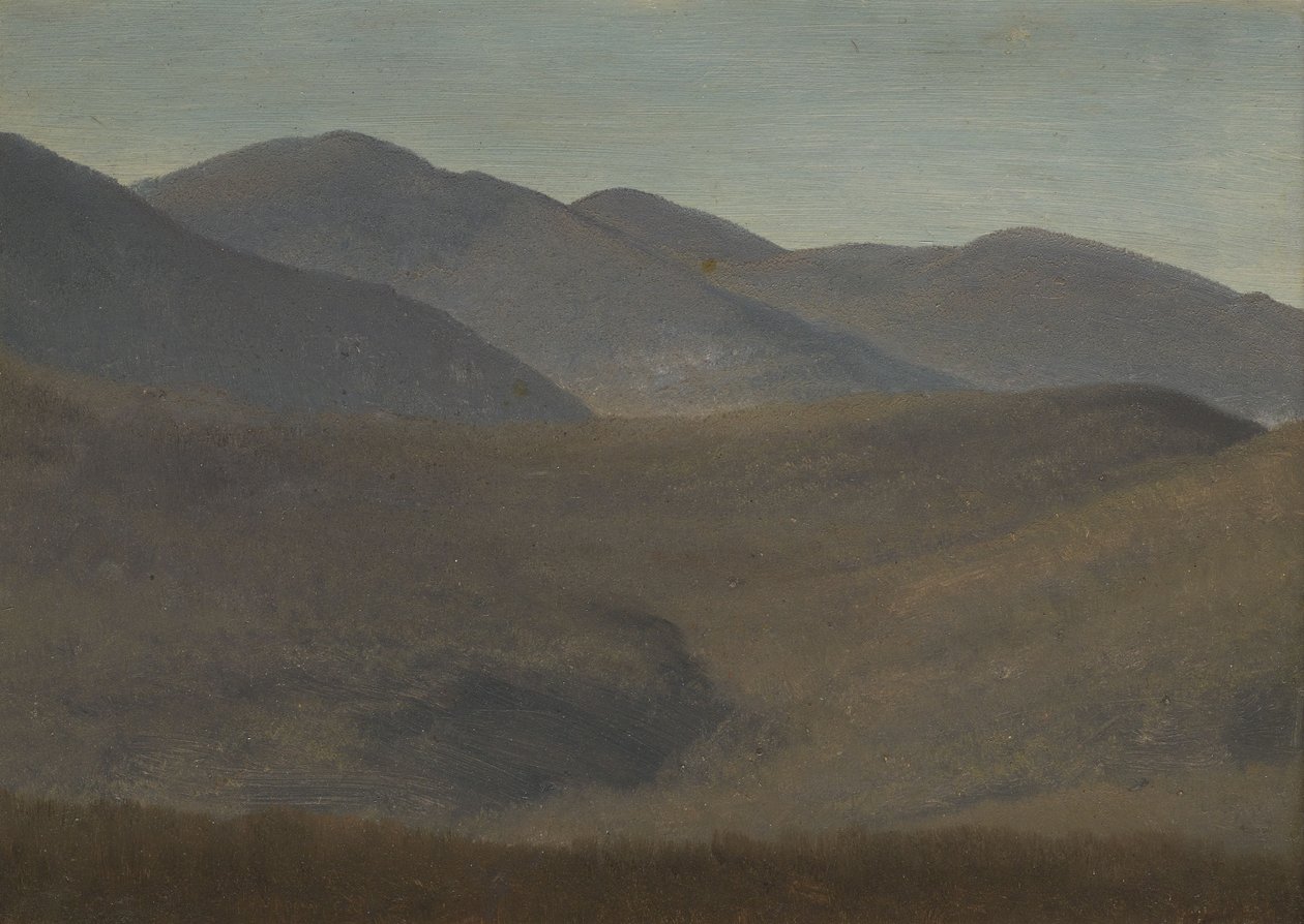 Hullámzó dombok: White Mountains, New Hampshire alkotó: Albert Bierstadt