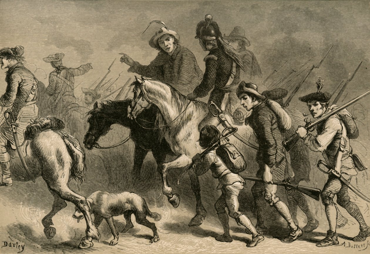 A New England Yeomanry felkelése, 1877. alkotó: Albert Bobbett