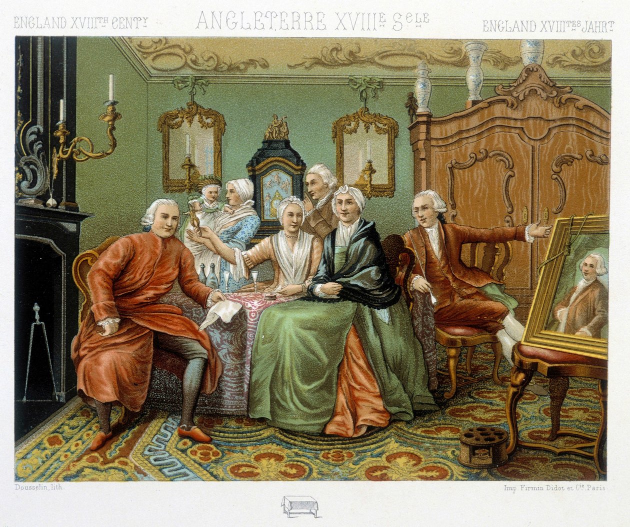 angol burzsoák a belsőjükben alkotó: Albert Charles August Racinet