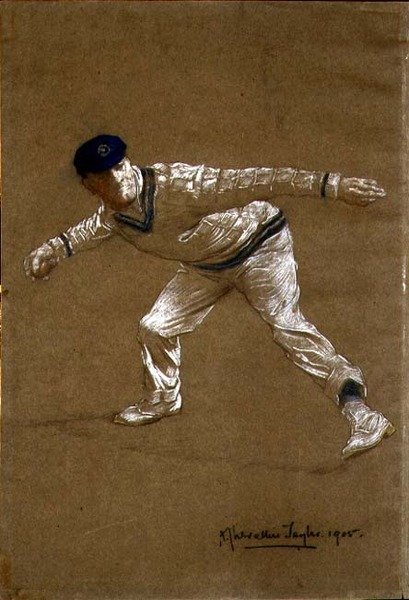 Gilbert Laird Jessop (1874-1955) alkotó: Albert Chevallier Tayler