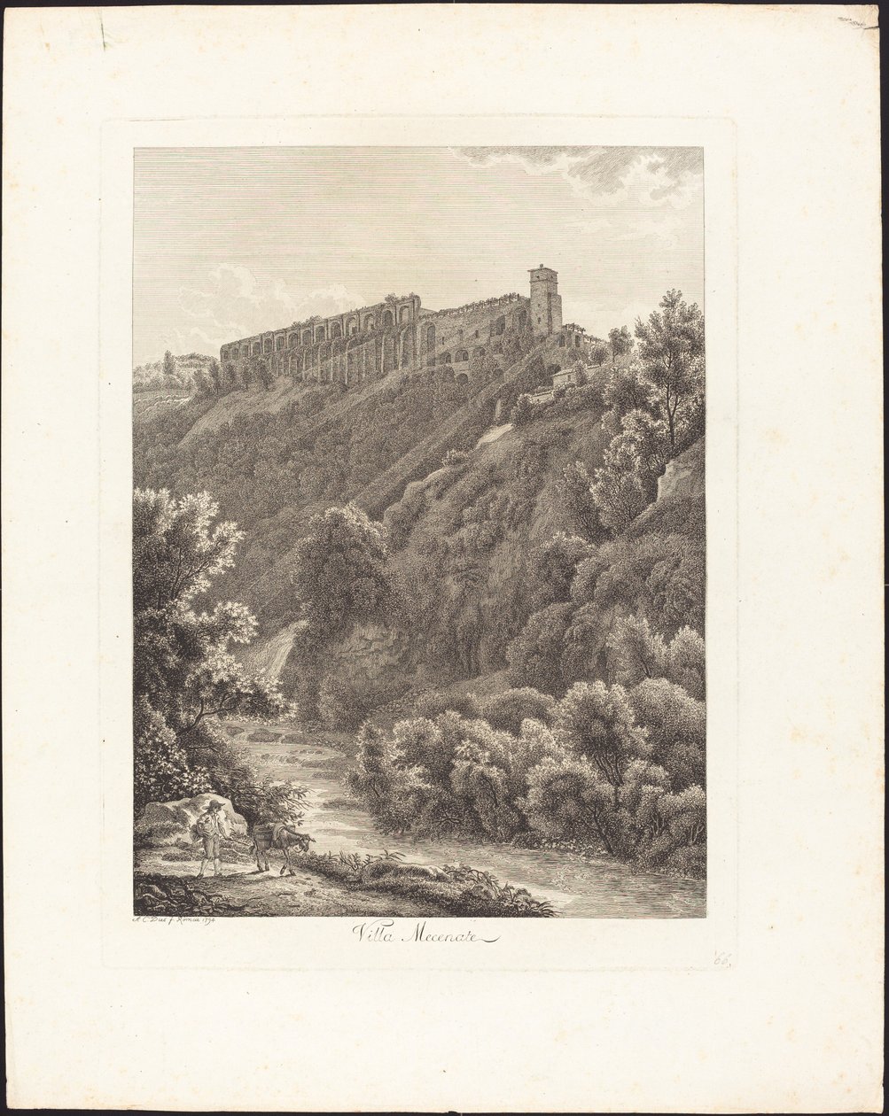 Villa Mecenate alkotó: Albert Christoph Dies