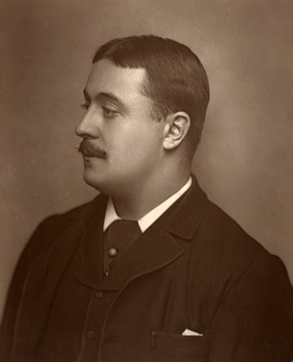 Mons Marius francia színész, 1888. alkotó: Albert Deneulain