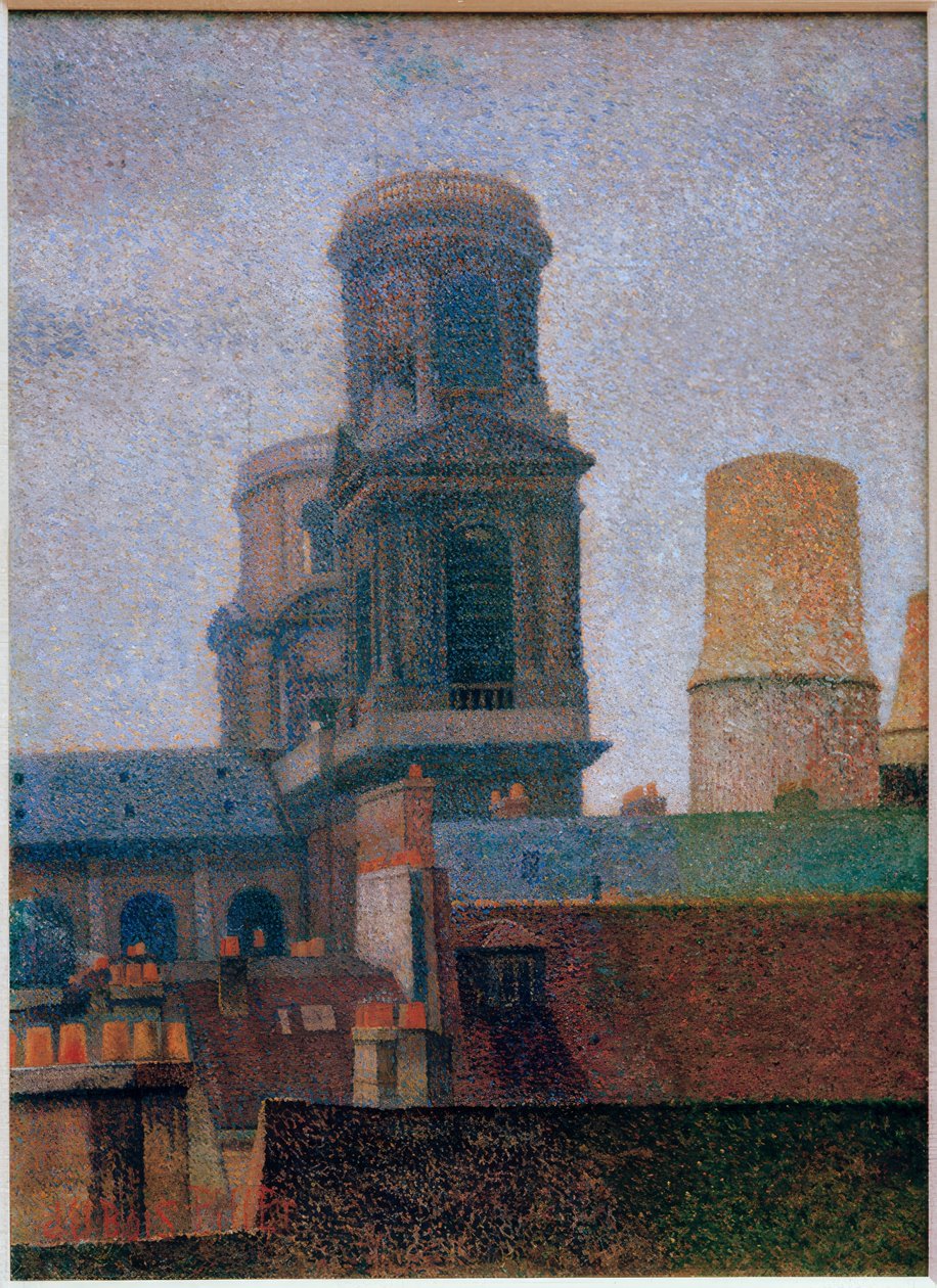 A tornyok, Saint-Sulpice alkotó: Albert Dubois Pillet