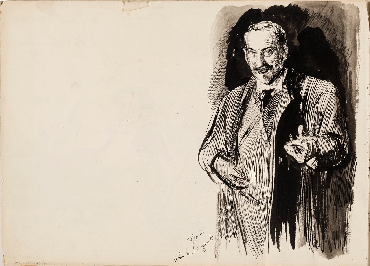 Asher Wertheimer John S. Sargent után alkotó: Albert Edelfelt