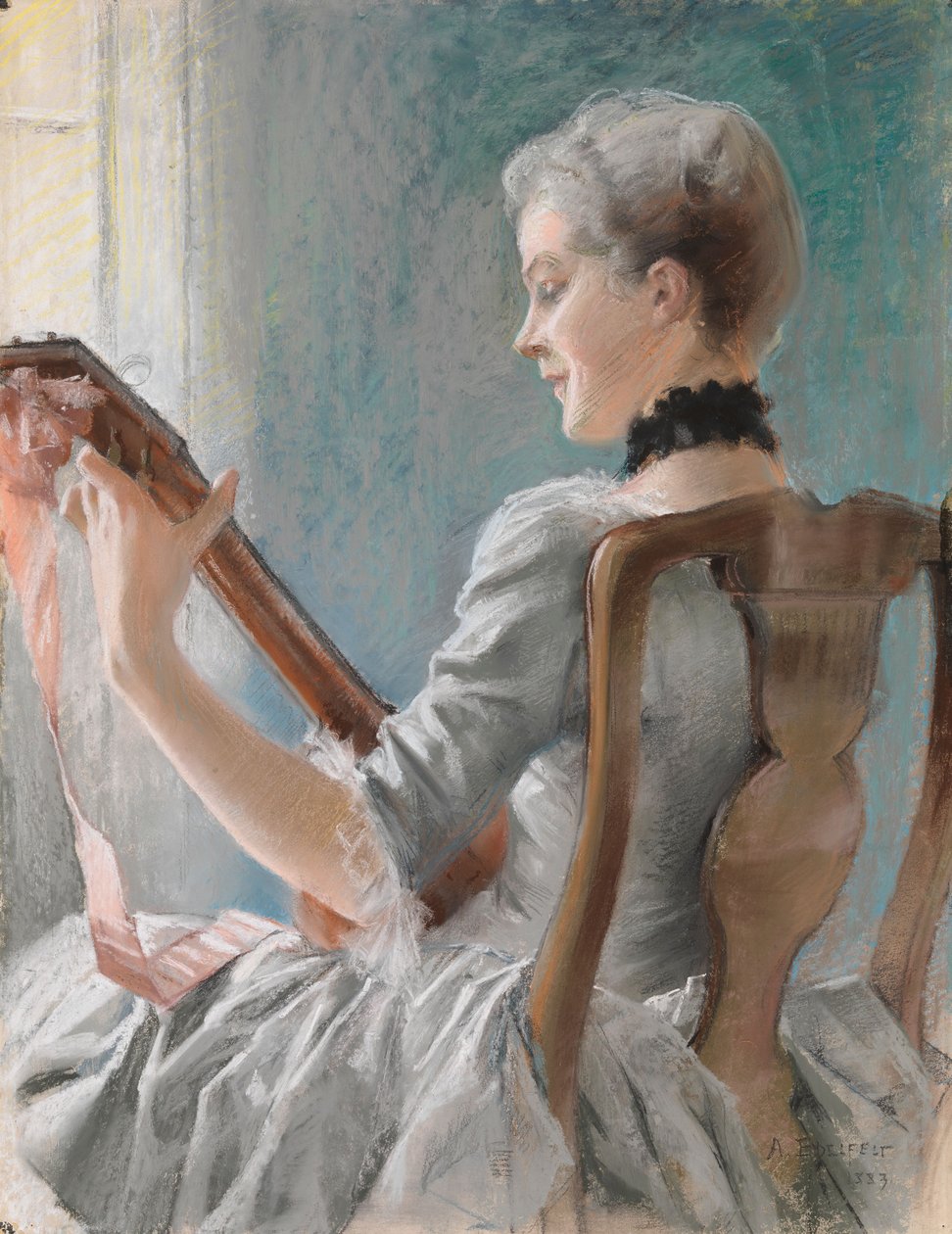 Dalin tavaszi dala alkotó: Albert Edelfelt