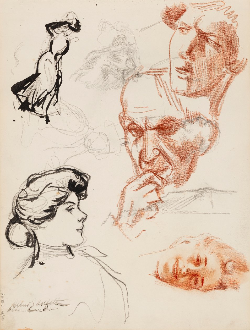Személyzeti tervezetek alkotó: Albert Edelfelt