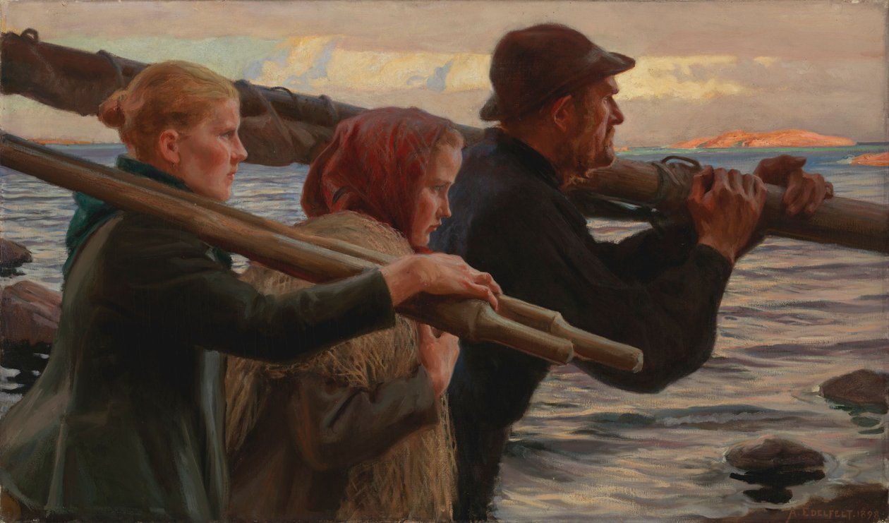A külső szigetvilágban alkotó: Albert Edelfelt