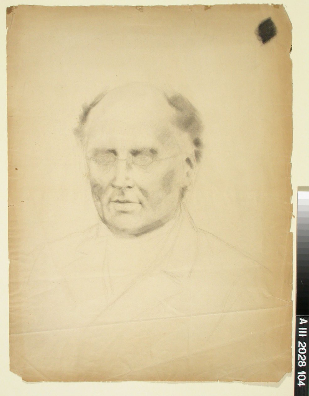 J. L. Runeberg, vázlat egy portréhoz alkotó: Albert Edelfelt