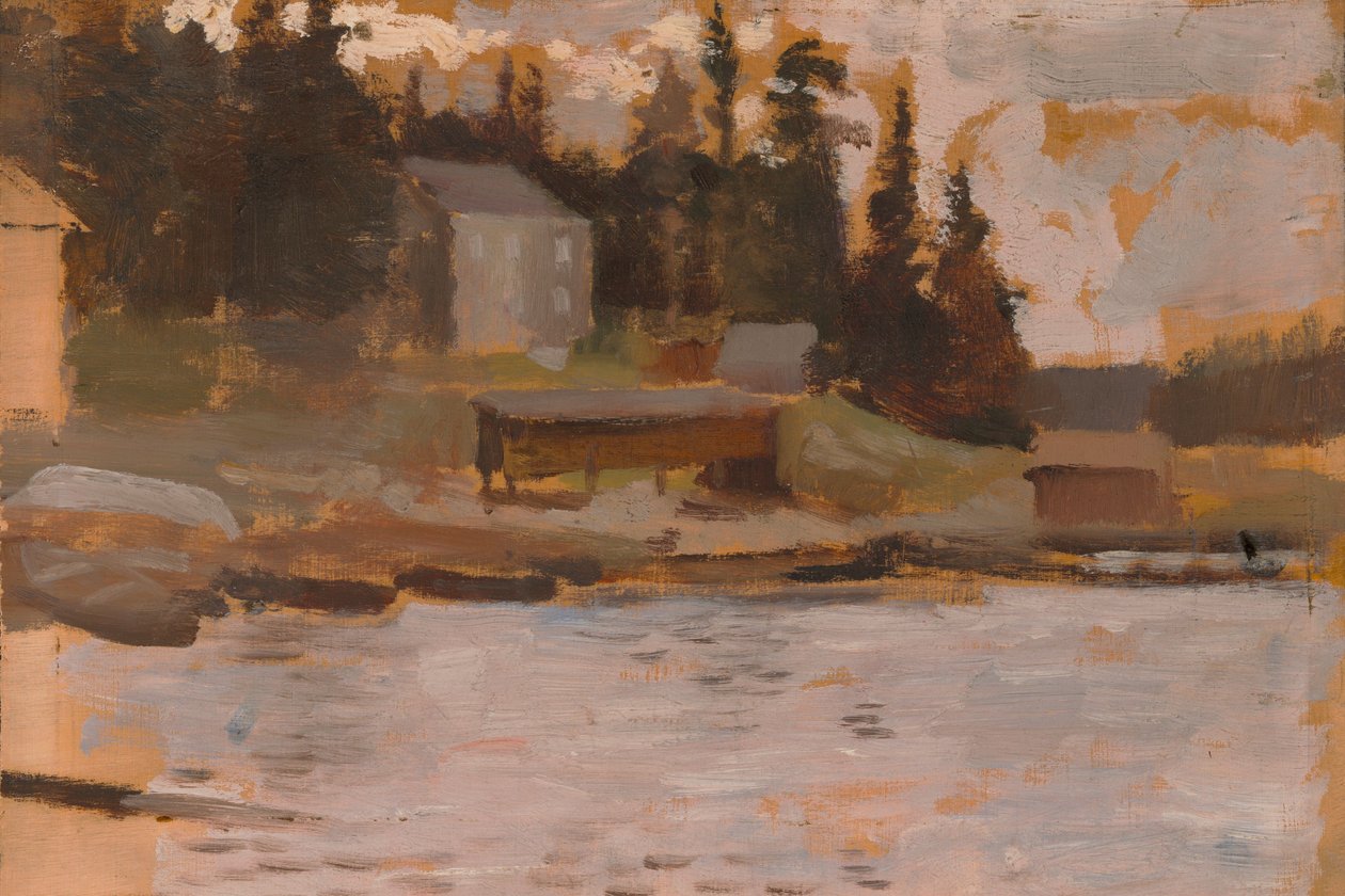 Tájvázlat Hamariból alkotó: Albert Edelfelt