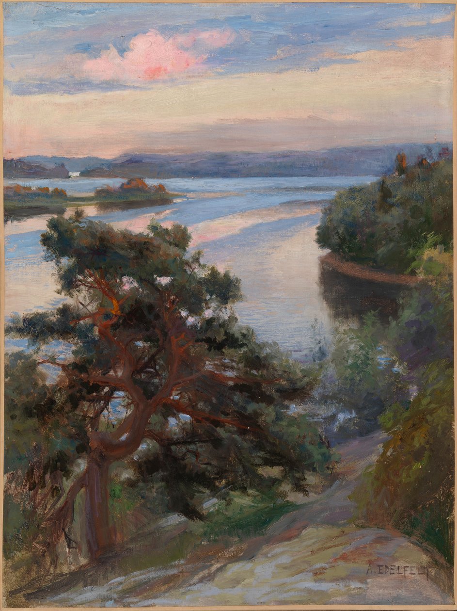 Tájkép Haikkóból alkotó: Albert Edelfelt