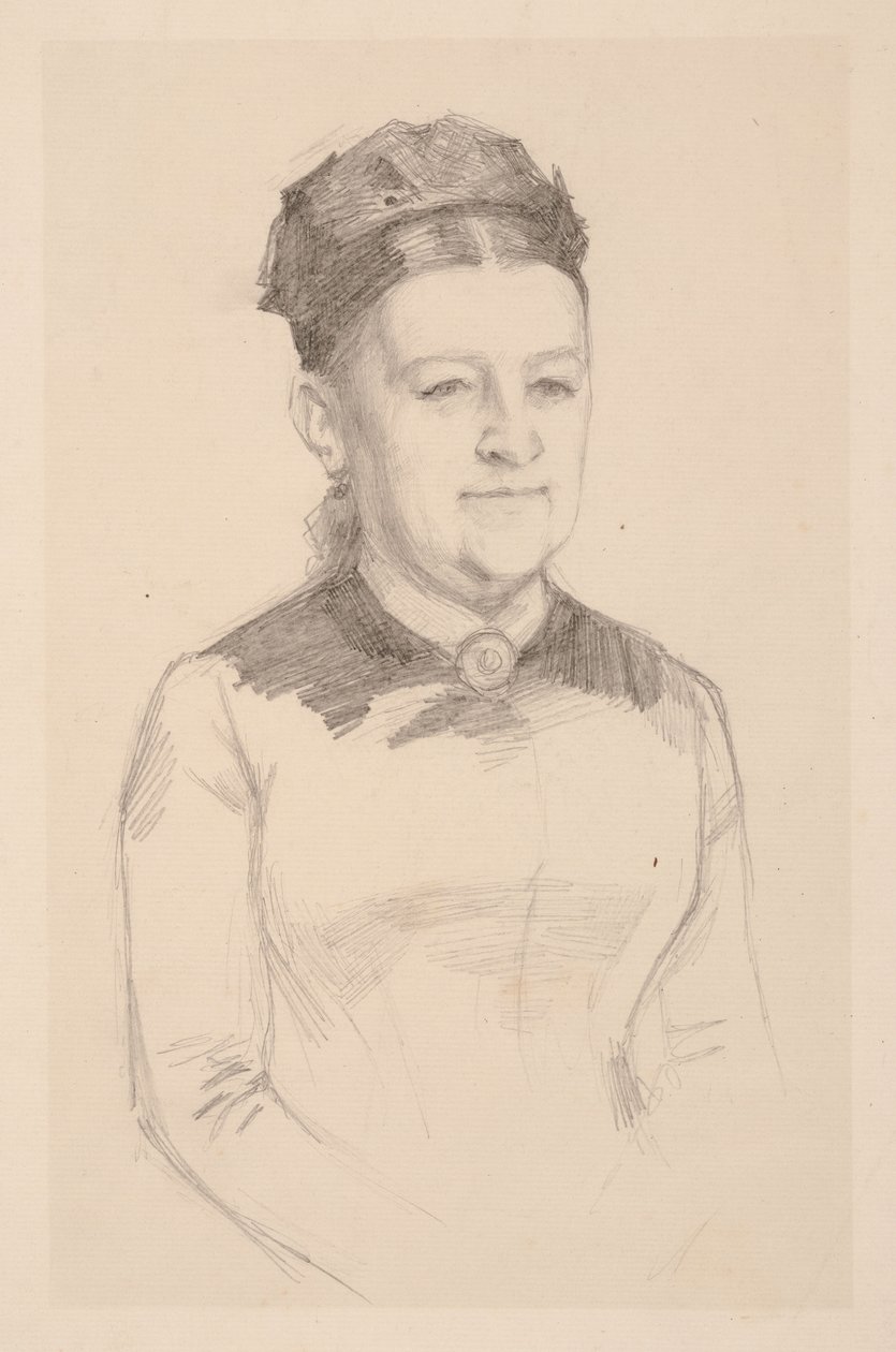 Anna Sinebrychoff asszony portrévázlata alkotó: Albert Edelfelt