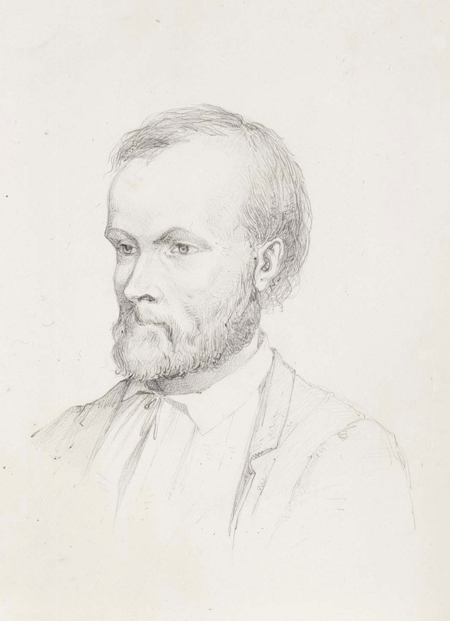 Aleksis Kivi portréja alkotó: Albert Edelfelt