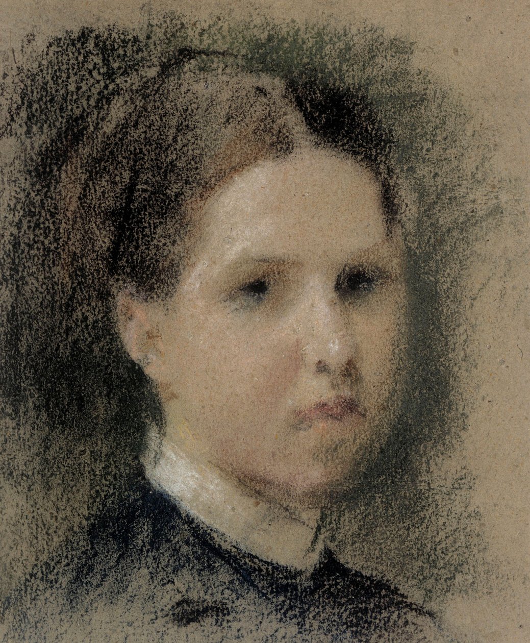 Annie Edelfelt portréja alkotó: Albert Edelfelt