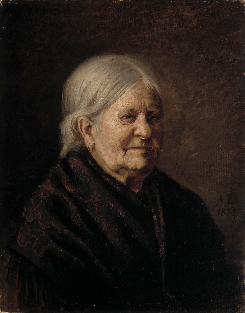 Fredrika Snygg (Tajta) portréja alkotó: Albert Edelfelt