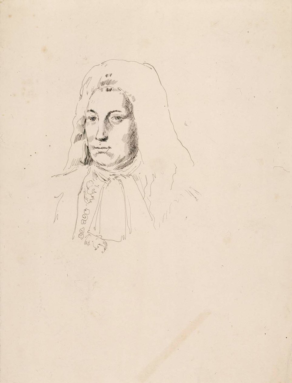 Egy férfi portréja alkotó: Albert Edelfelt