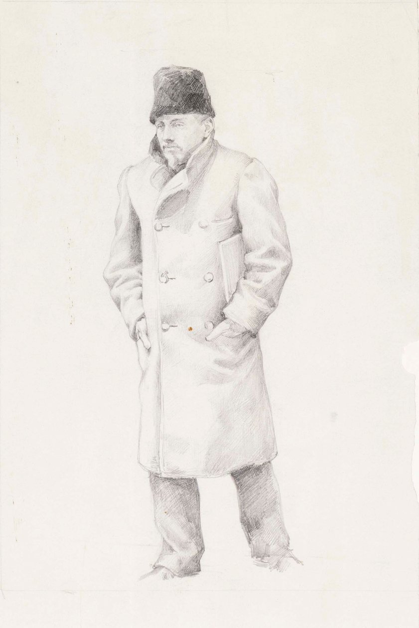Egy férfi portréja alkotó: Albert Edelfelt
