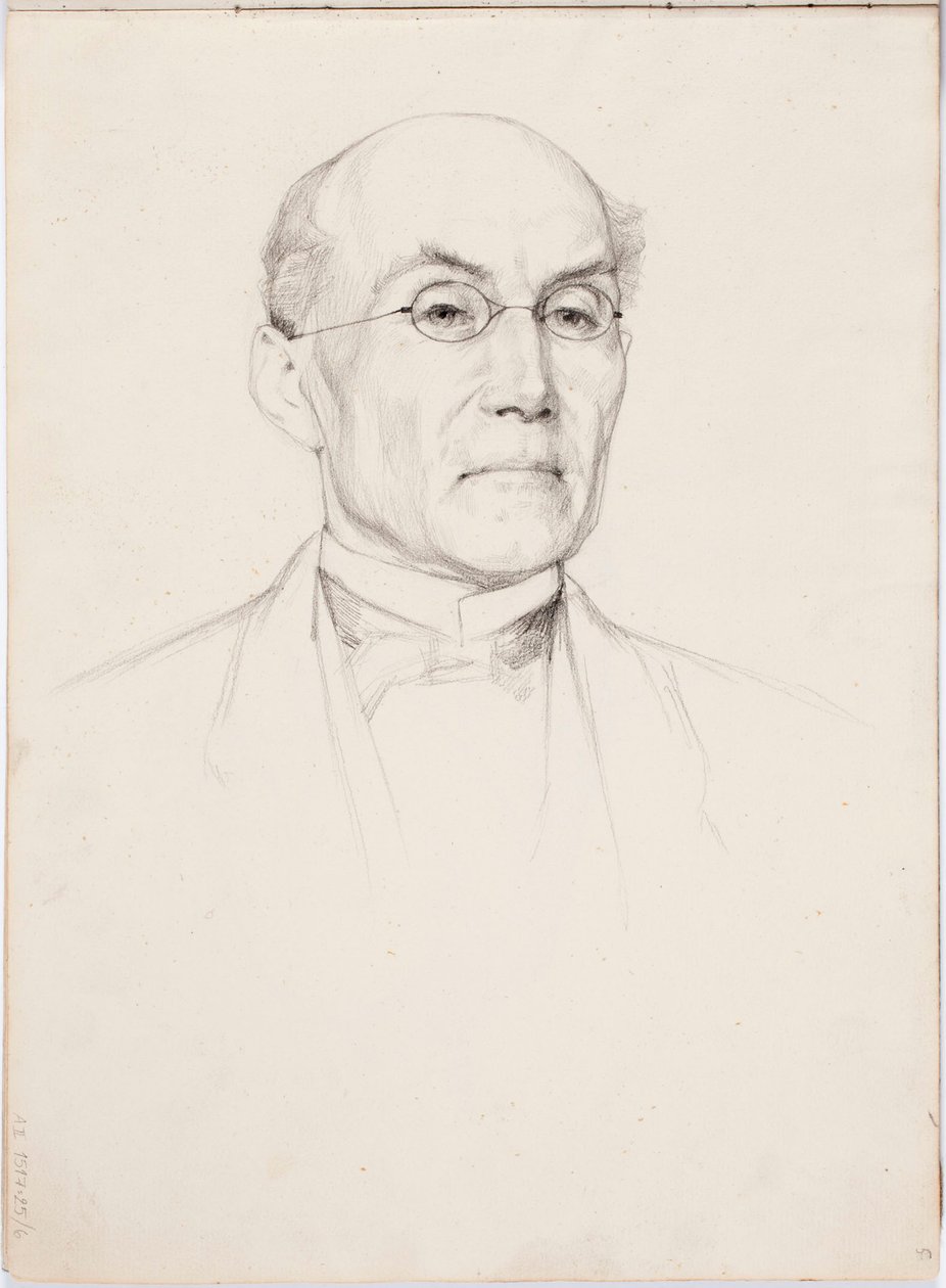 Egy férfi portréja alkotó: Albert Edelfelt