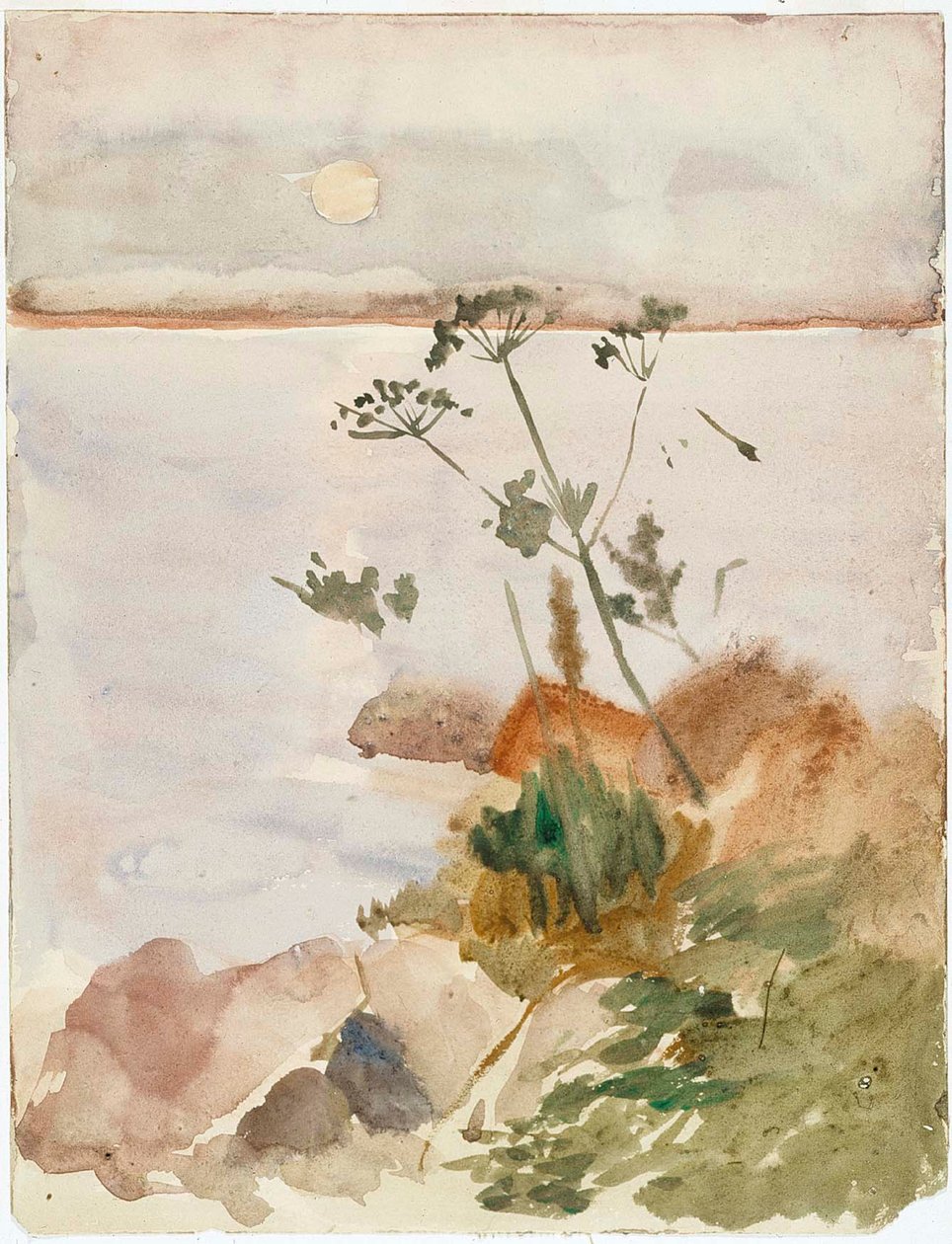 Tengerpart holdfényben alkotó: Albert Edelfelt