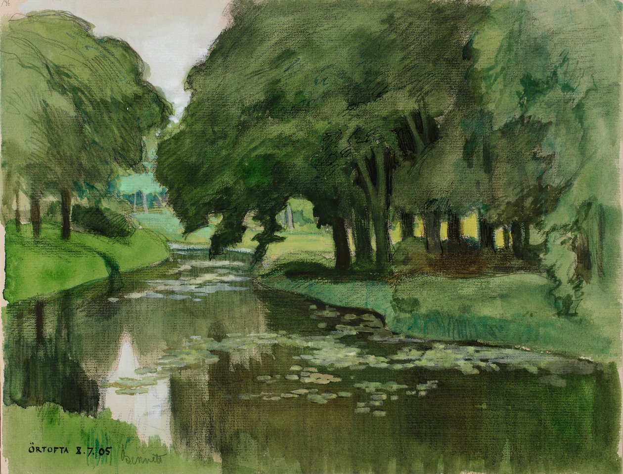 Vázlatfüzet alkotó: Albert Edelfelt