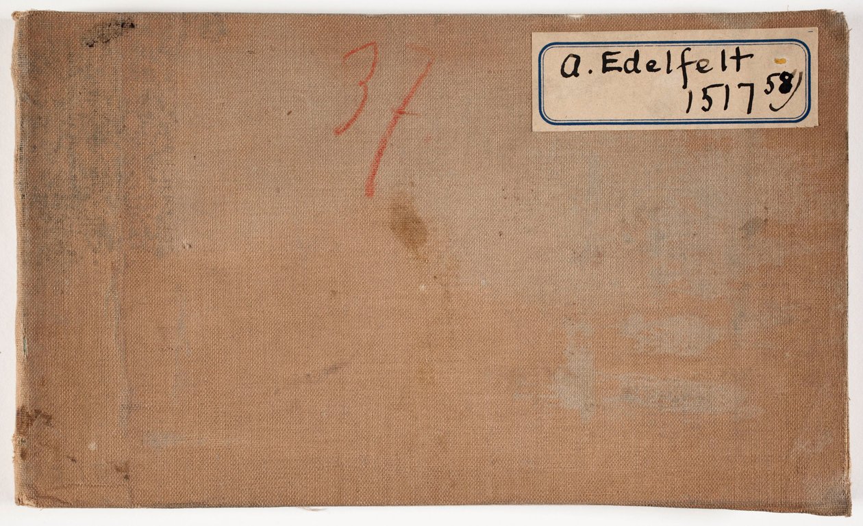 Skizzenbuch alkotó: Albert Edelfelt