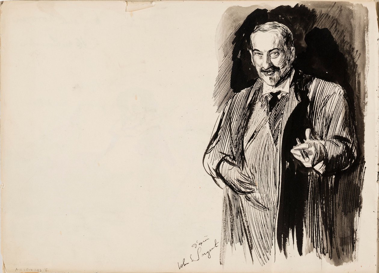 Asher Wertheimer John S. Sargent után alkotó: Albert Edelfelt