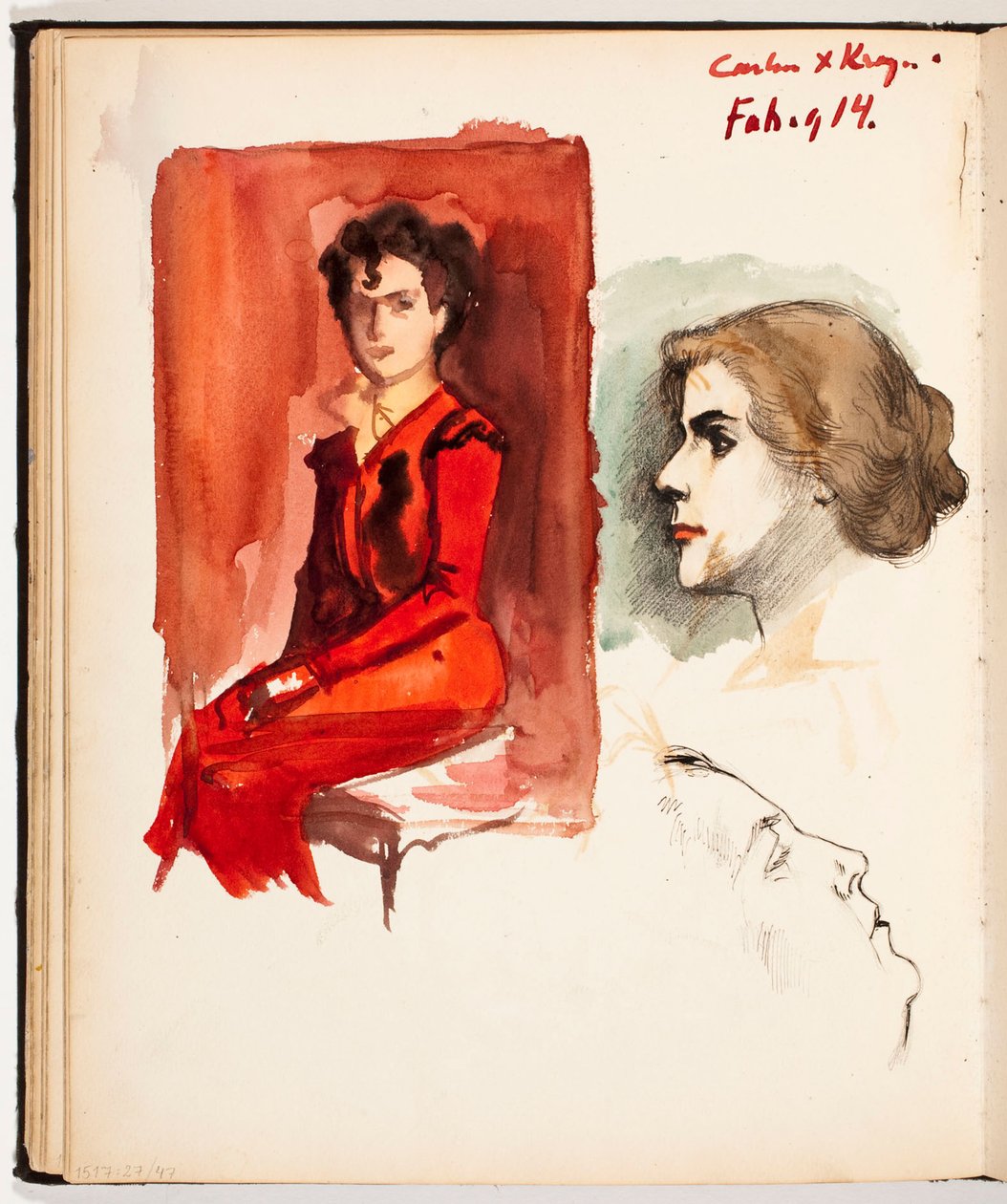 Cím nélkül alkotó: Albert Edelfelt