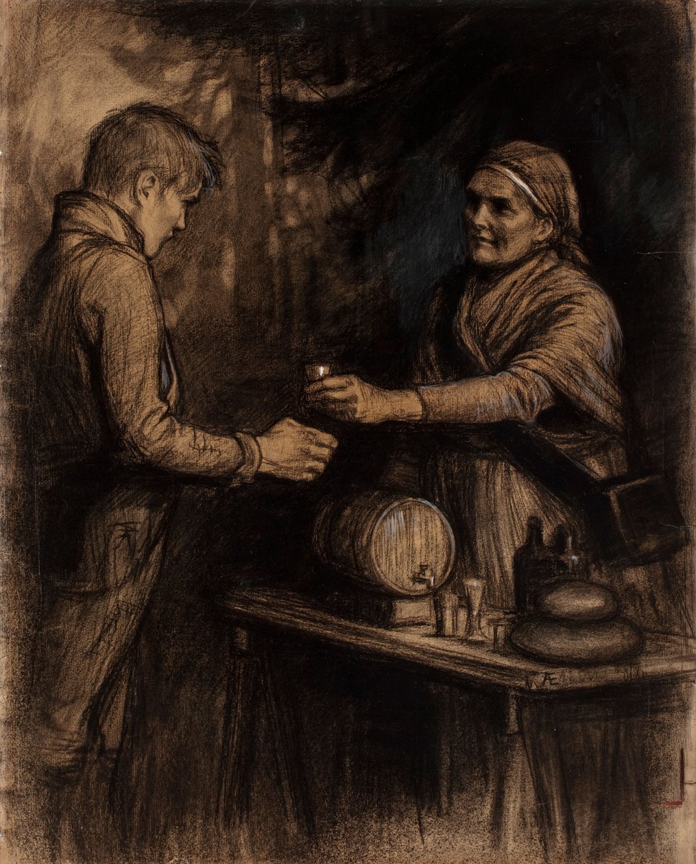 Cím nélkül alkotó: Albert Edelfelt