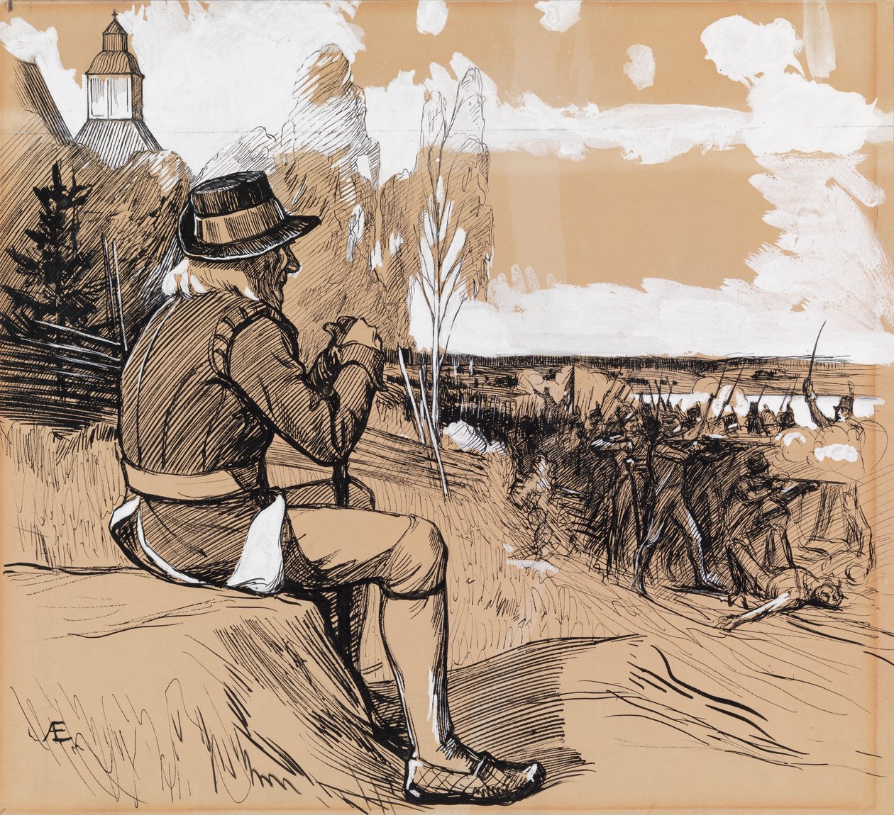 Cím nélkül alkotó: Albert Edelfelt