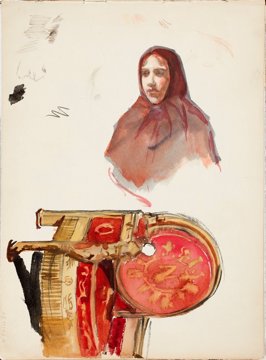 Ohne Titel alkotó: Albert Edelfelt