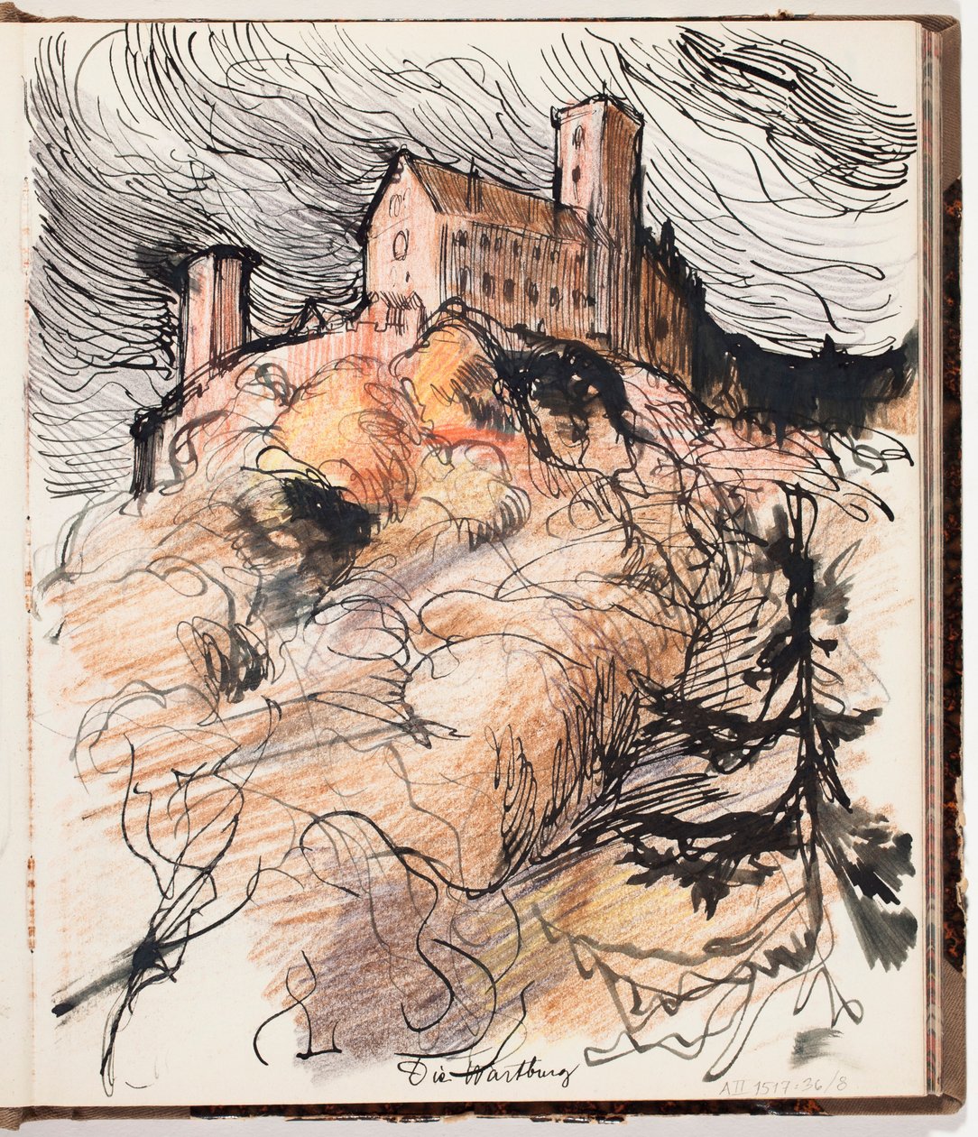 Wartburg vára alkotó: Albert Edelfelt