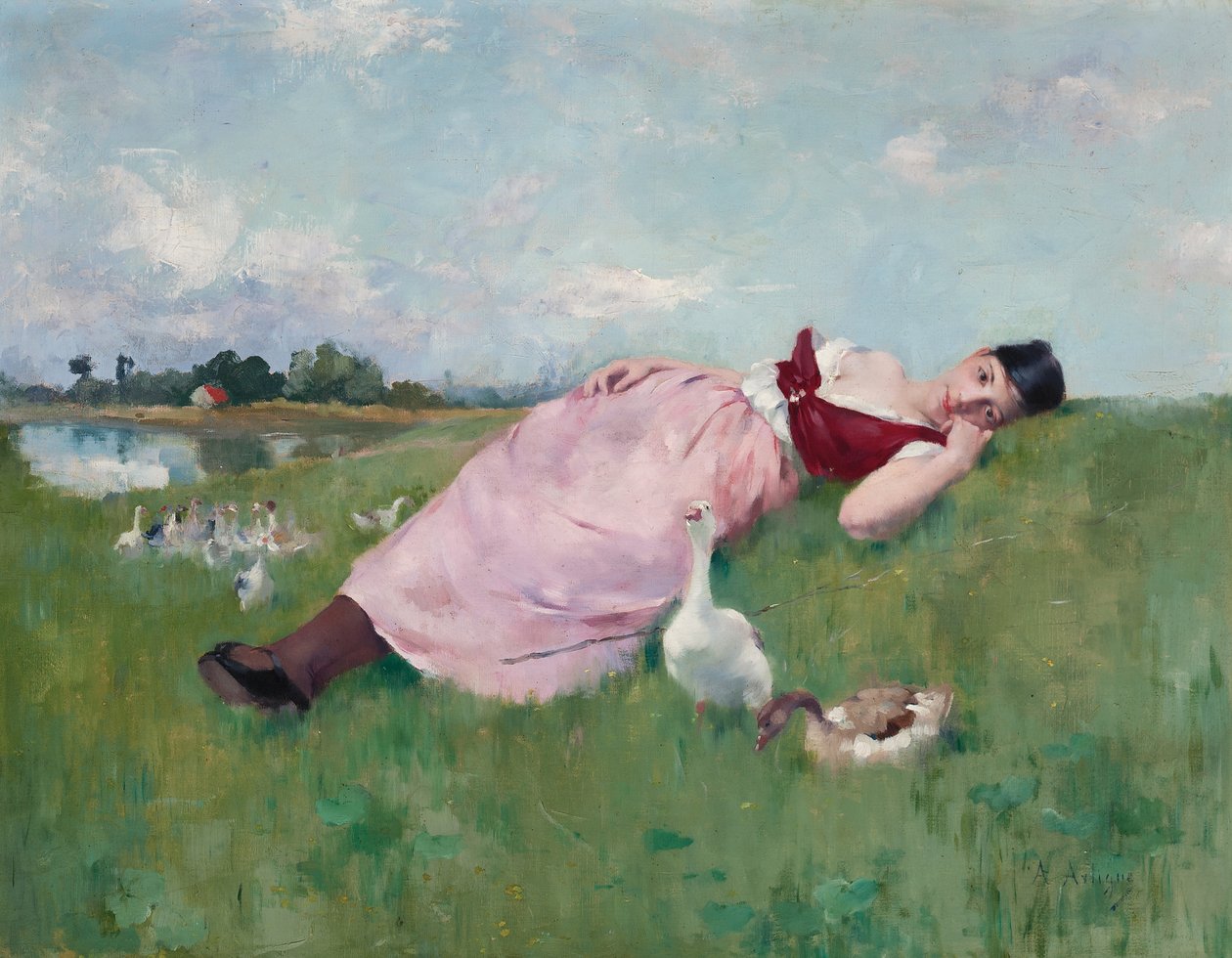 A libalány alkotó: Albert Emile Artigue