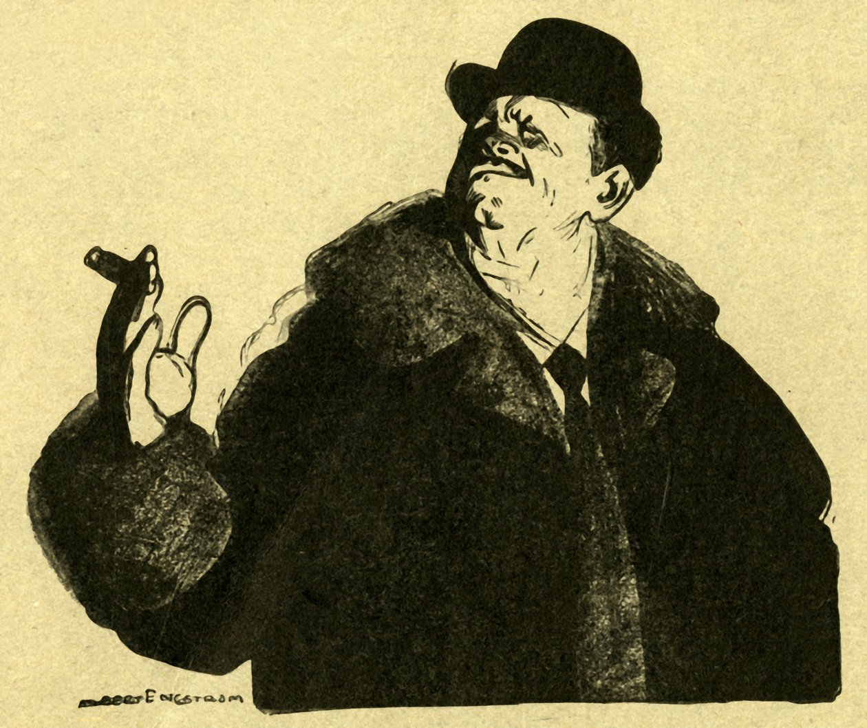A vállalkozó, XX. század eleje. alkotó: Albert Engstrom