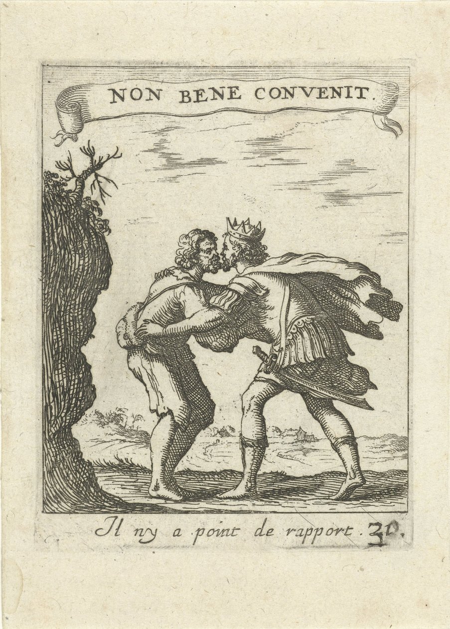 Koldus és király Moralizing Love Emblems (sorozat címe) Devises et emblesmes d