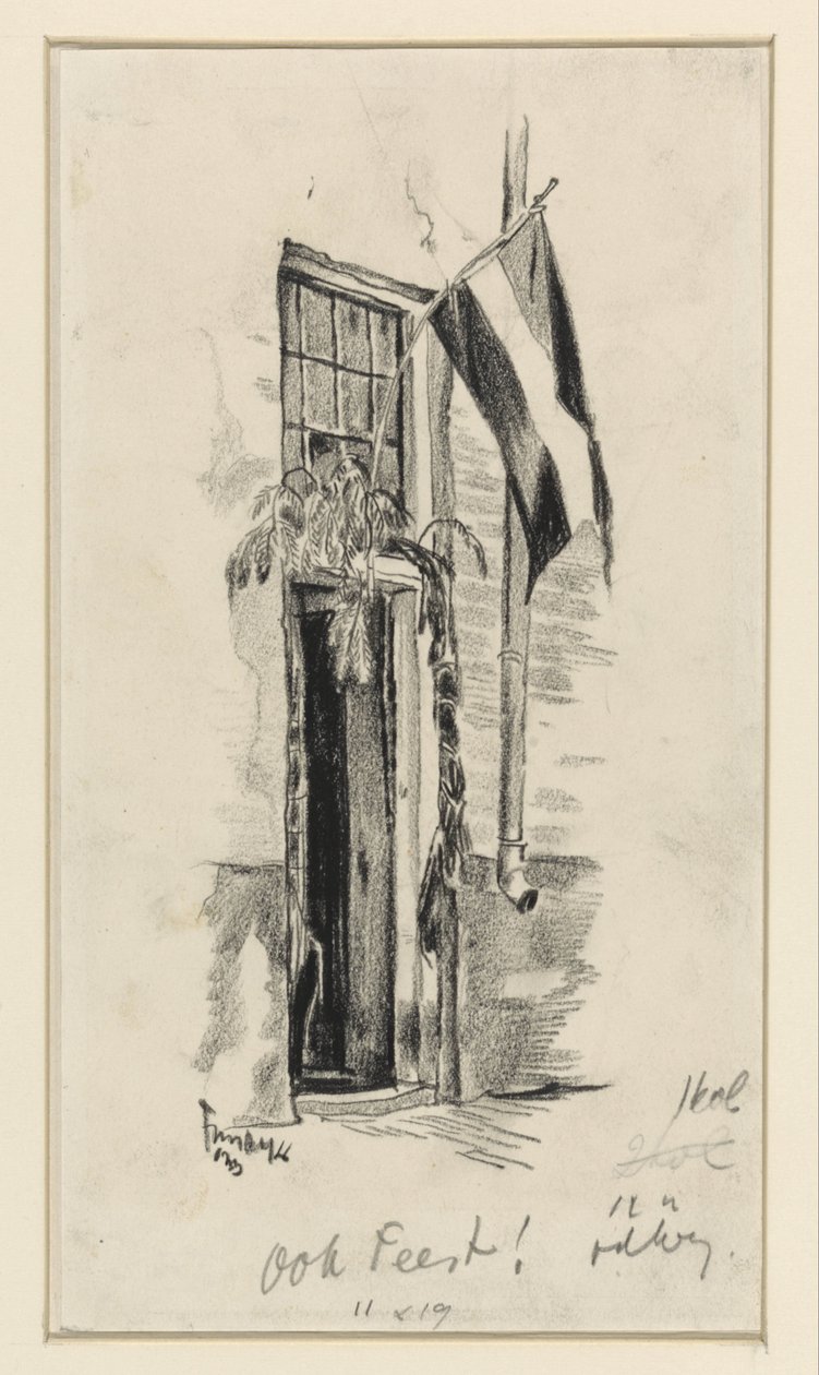 Party is (cím a tárgyon) alkotó: Albert Funke Küpper (signed by artist)