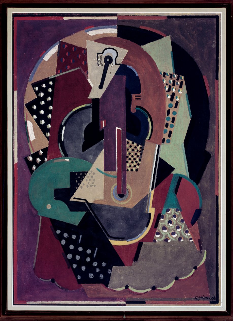 Összetétel (olaj vászonra alkotó: Albert Gleizes