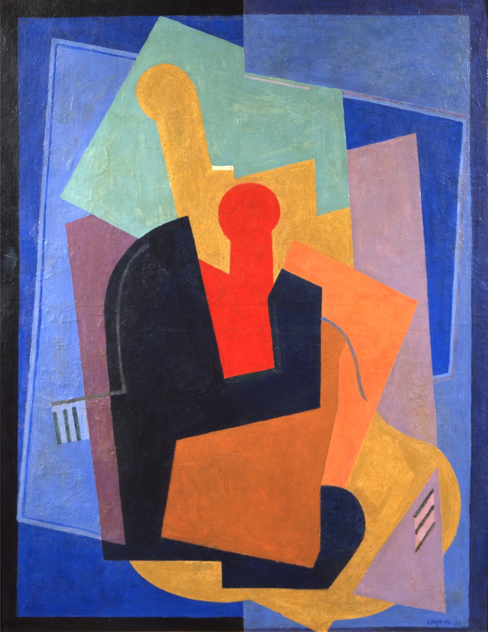 Összetétel két karakterrel alkotó: Albert Gleizes