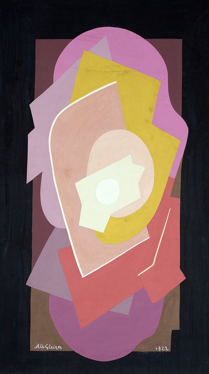 Kubista kompozíció alkotó: Albert Gleizes