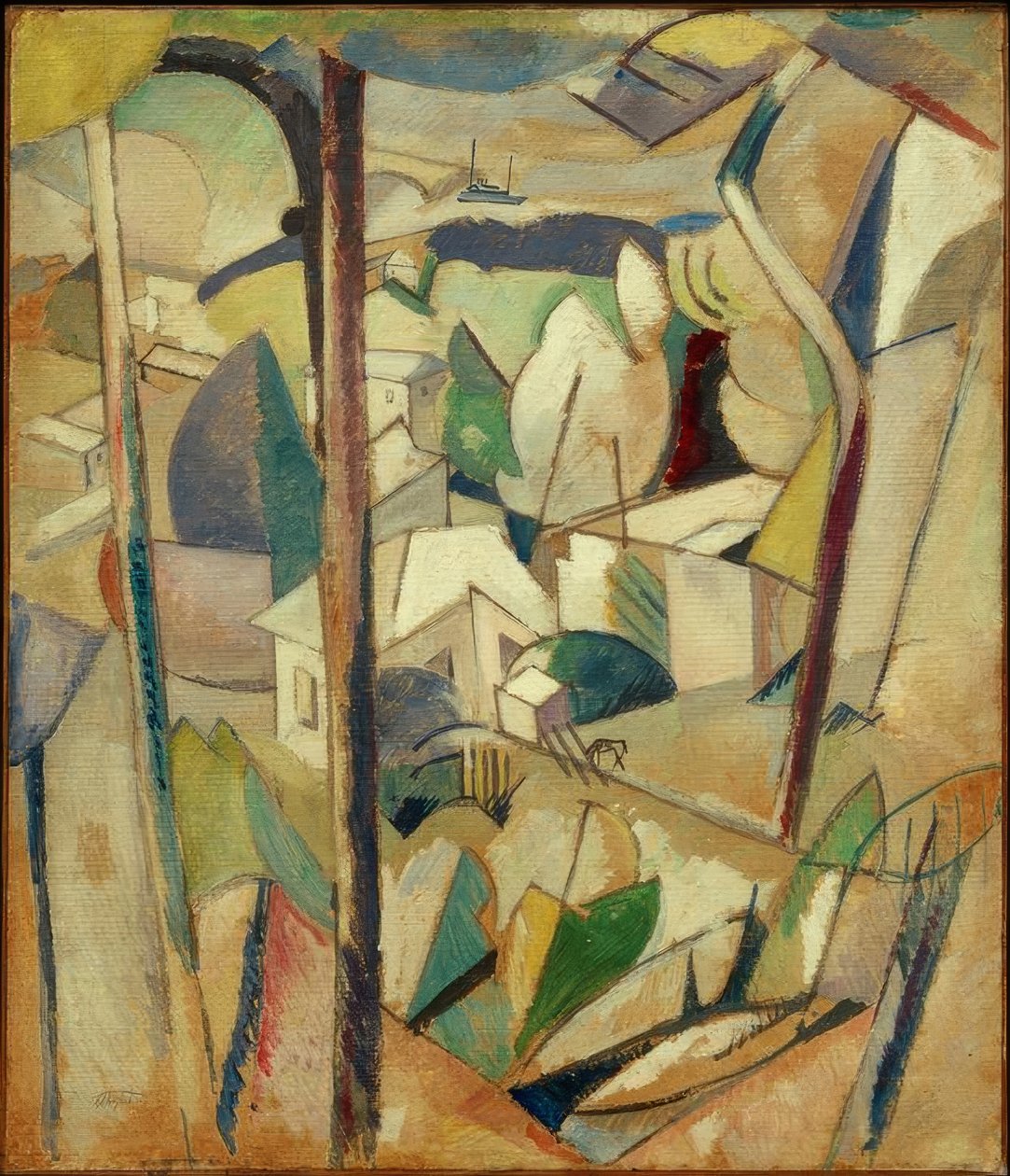 Tájkép Bermudán alkotó: Albert Gleizes