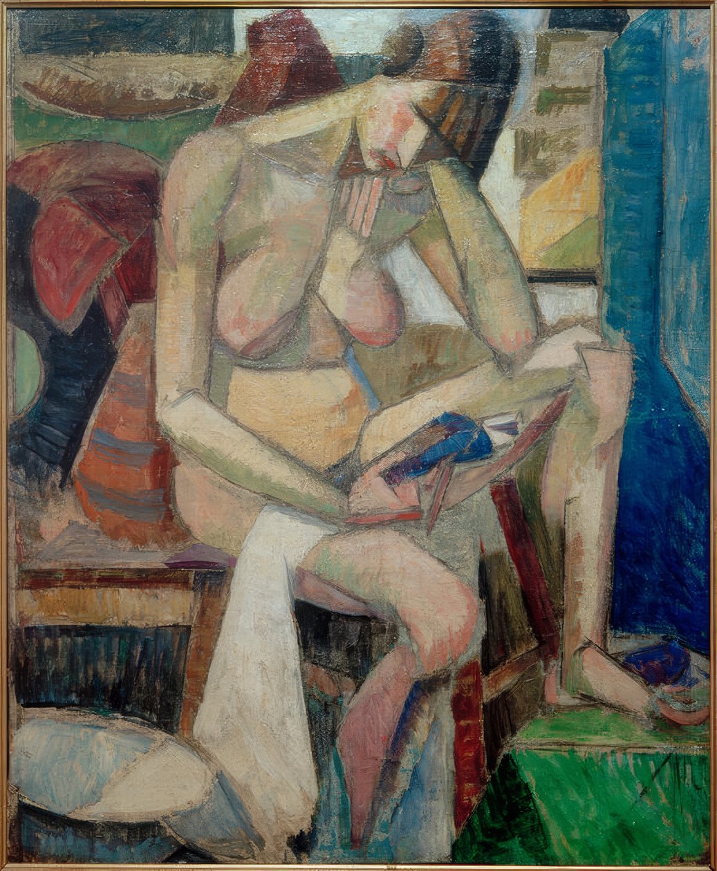 Ülő akt alkotó: Albert Gleizes