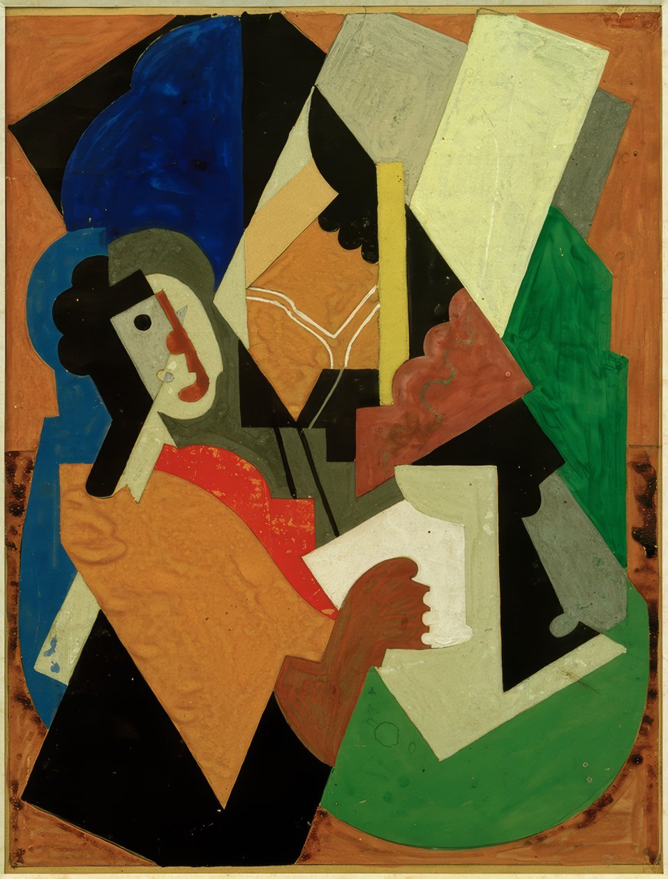 Nő az asztalnál alkotó: Albert Gleizes
