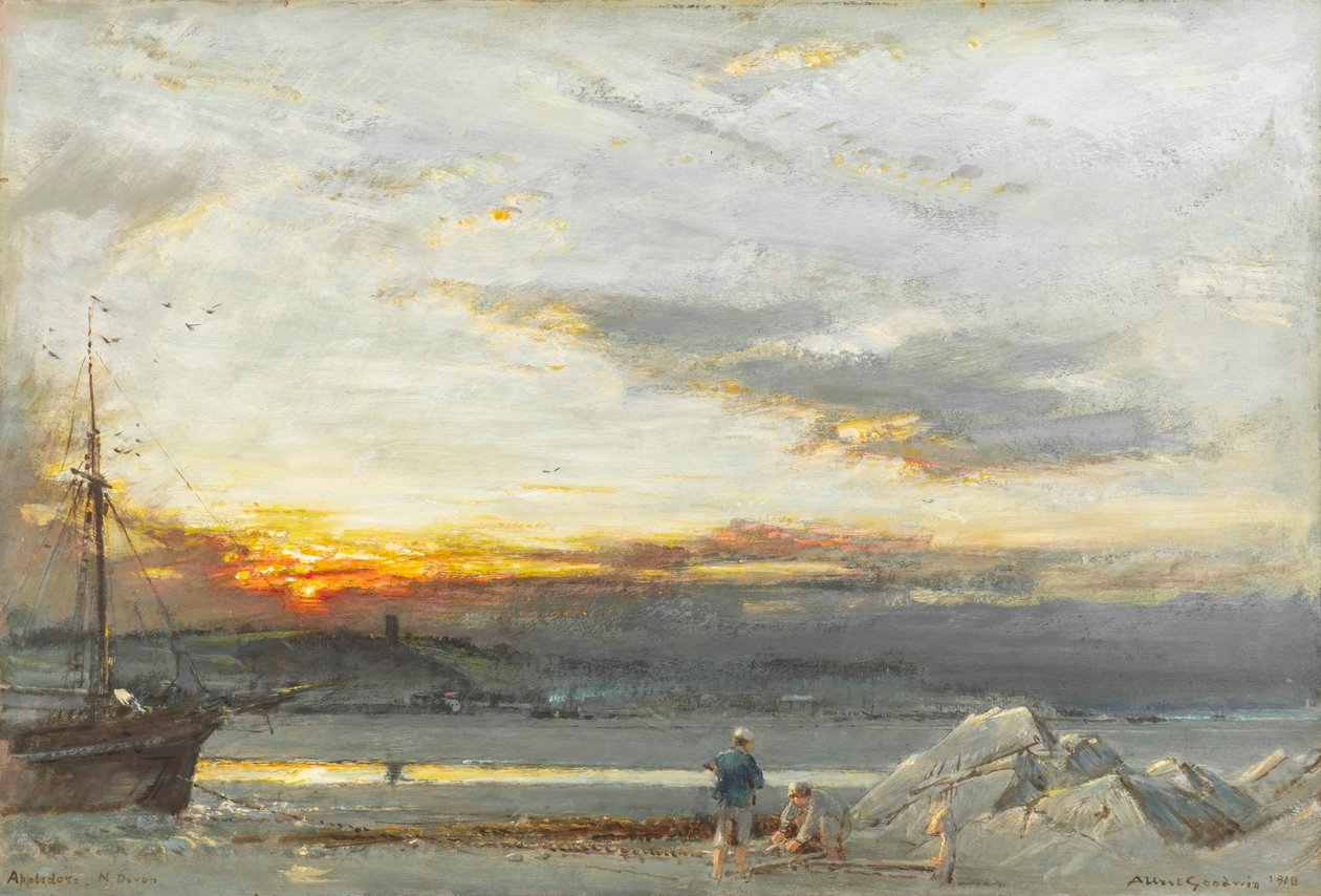 Appledore, N Devon alkotó: Albert Goodwin