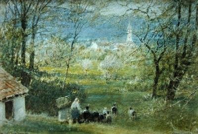 Bavino - Maggiore-tó alkotó: Albert Goodwin