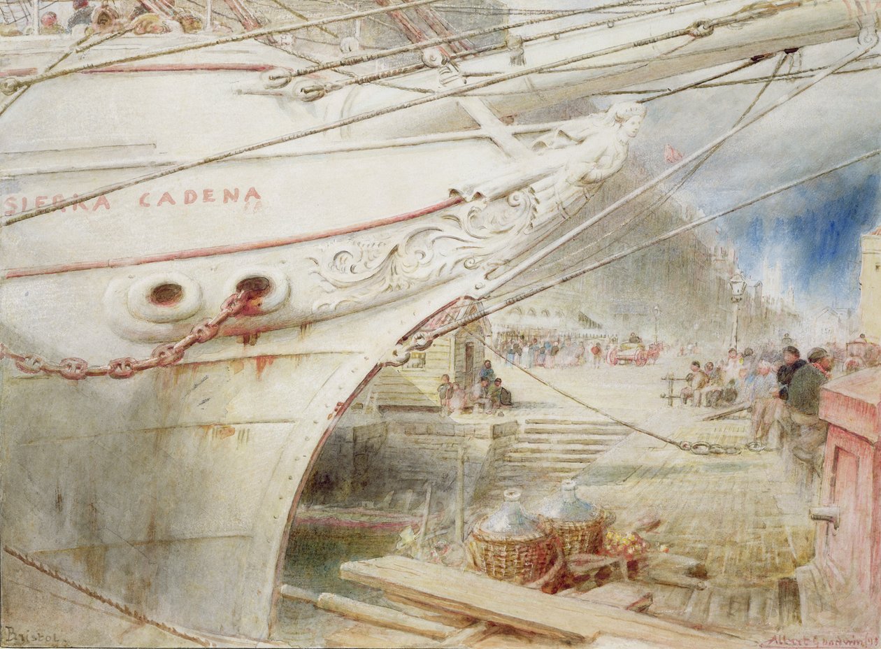 Bristol, 1893 (wc) alkotó: Albert Goodwin