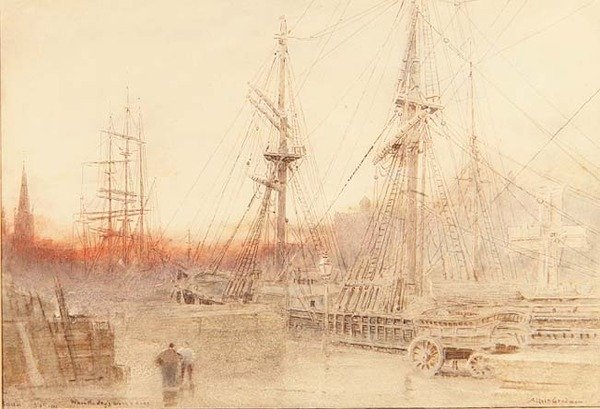 Bristol, Amikor a napi munka kész alkotó: Albert Goodwin