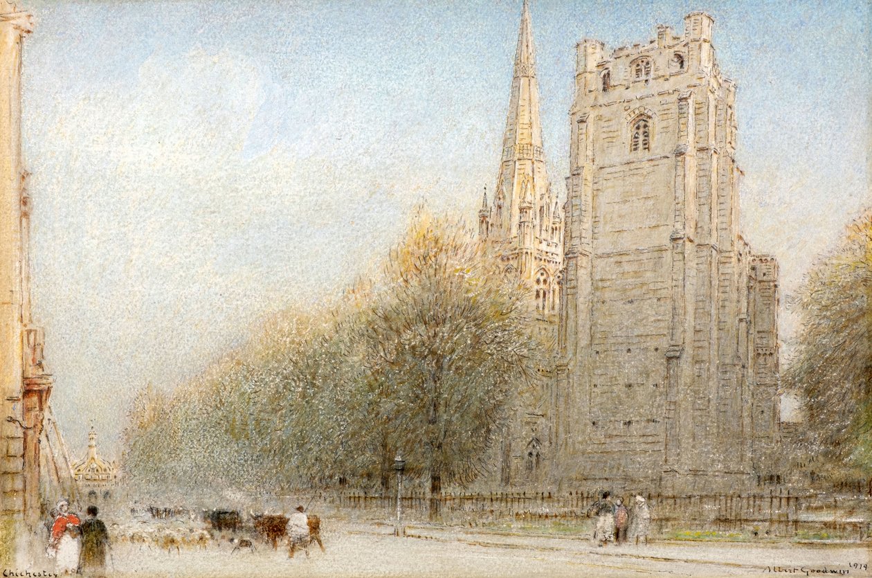 Chichester katedrális alkotó: Albert Goodwin