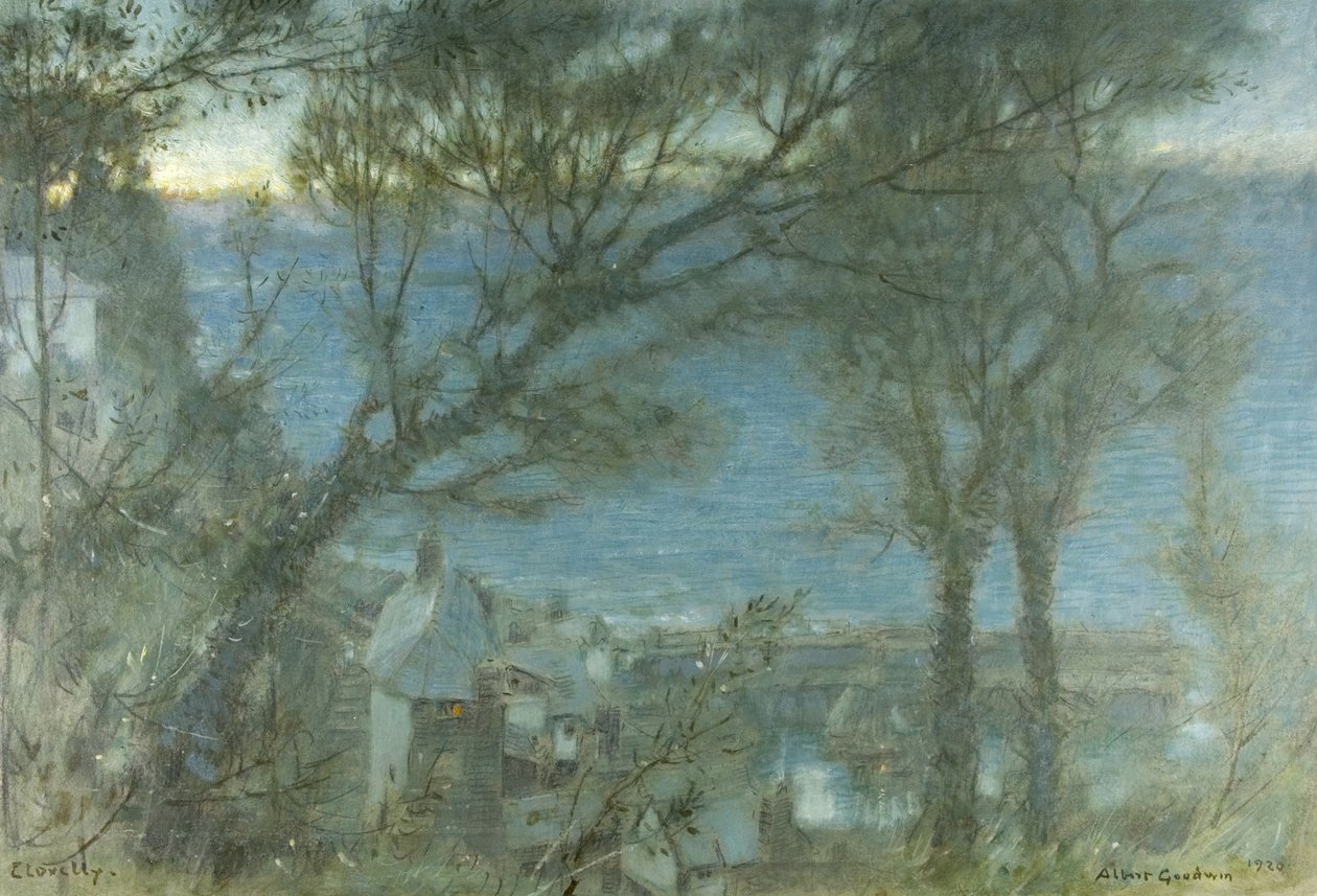 Clovelly alkotó: Albert Goodwin
